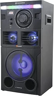 TECHXEWOO Boom Blaster 130 Watts Powerfull Home Theater Tower Party Speaker with Disco Party Lights, Bluetooth,WTS, USB,Digital Fm,Mic Port,Inbuilt Karaoke and Wide connectivity Options via Aux in.